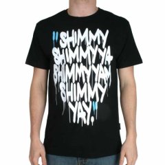 Mens Dephect Shimmy Tee Black