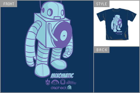 (Remixomatic) Denim Blue T-Shirt