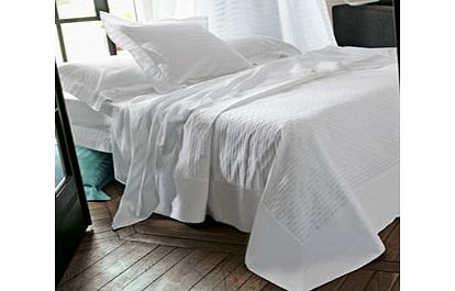 Descamps Iris Bedding Fitted Sheet (Matching Plain) Super