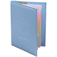 Design-Go My Passport Cover Blue