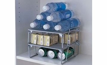 1 x Small Mesh Stacking Storage Shelf