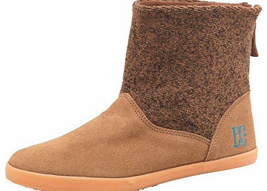 Designer ME Womens DC Shoes Veronique Boots Camel/Gum Girls Ladies (3 UK 3 Euro 36)