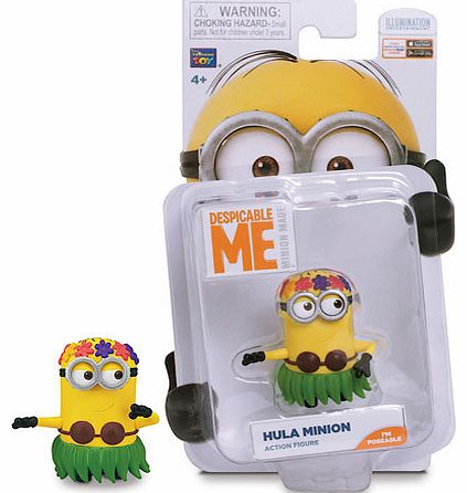 Despicable Me Action Figures - Hula Minion