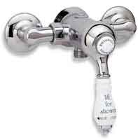 Deva Antique Manual Lever Action Shower Valve Chrome (Valve Only)