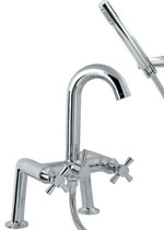 Deva Apostle Pillar Mounted Bath Shower Mixer Tap and Kit