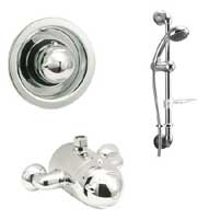 Azure Thermostatic Shower & Kit