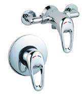 Deva Excelsior Lever Control Ceramic Disc Shower Valve Chrome (Valve Only)