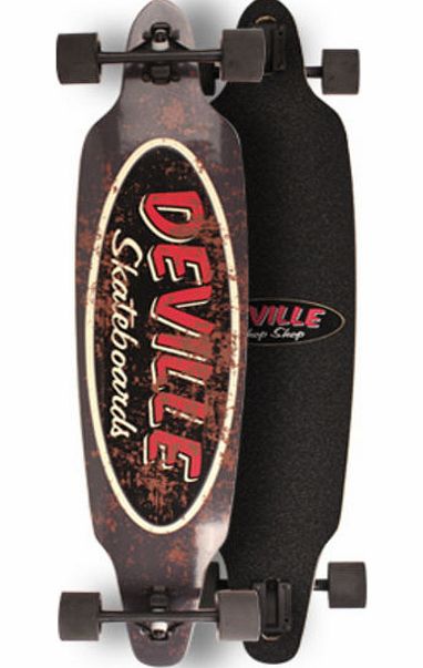 Deville Rat Rod Drop Through Longboard - 42 inch