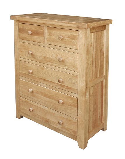 Devon Oak 2 4 Chest of Drawers