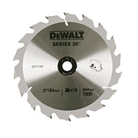 184x16mm 18T TCT Circular Saw Blade