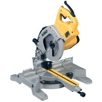 Dw707L 216mm Compound Mitre Saw 110v Plus Free Leg Stand