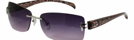 DG Eyewear DG Womens Ladies Designer Fashion Red Sunglasses 