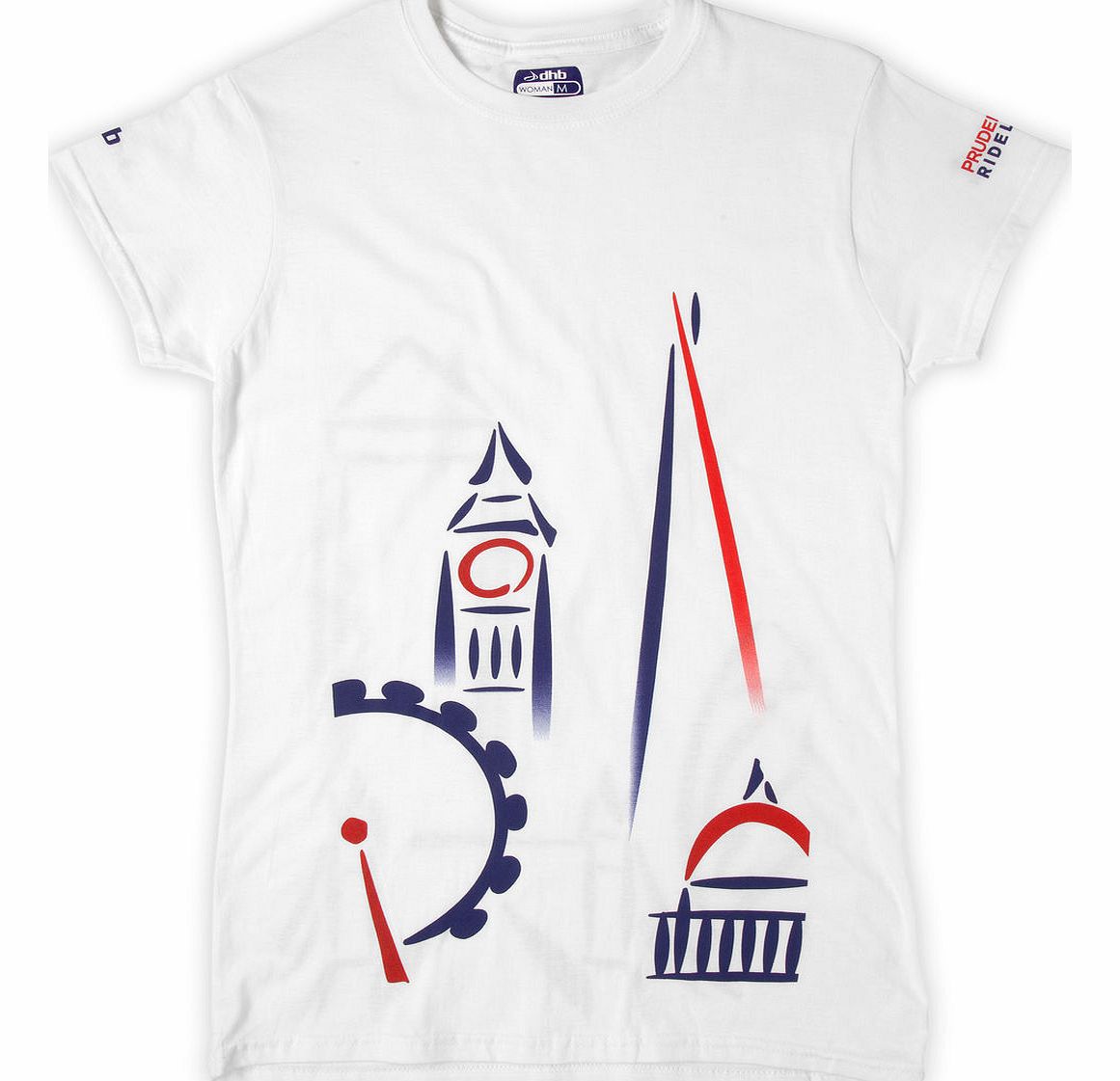 Ladies Prudential RideLondon Skyline T-Shirt