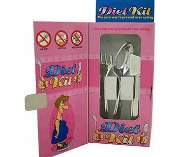 Diabolical Diet Kit - Joke Cutlery