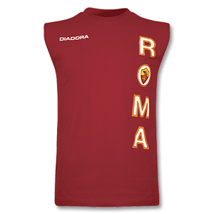 Diadora 05-06 AS Roma Capitale Tee - Maroon