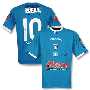 Diadora 08-09 Novo Hamburgo Home Shirt   No. 10