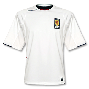 Diadora 08-09 Scotland Training Shirt - white