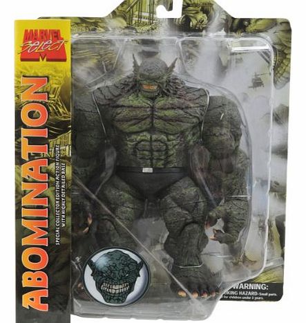 Diamond MARVEL SELECT 9`` ABOMINATION HULK ACTION FIGURE