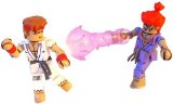 Diamond Select Streetfighter 2 Mini-Mates Ryu Vs Kuma Action Figure 2 Pack