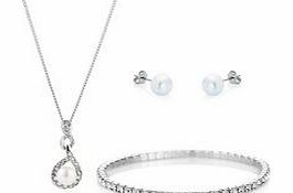 Adaliz freshwater pearl set