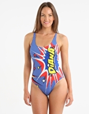 Diana Pois Swimsuit - Blue Multi