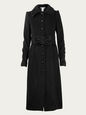 DIANE VON FURSTENBERG COATS BLACK 10US DVF-S-GWEN