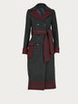 DIANE VON FURSTENBERG COATS CHARCOAL 2 US