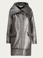 diane von furstenberg coats silver