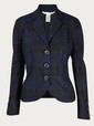 diane von furstenberg jackets blue