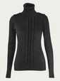 diane von furstenberg knitwear charcoal