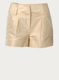 DIANE VON FURSTENBERG SHORTS CREAM 2 US