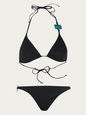 DIANE VON FURSTENBERG SWIMWEAR BLACK S