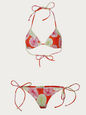 DIANE VON FURSTENBERG SWIMWEAR PINK S