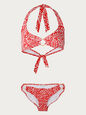 DIANE VON FURSTENBERG SWIMWEAR RED S