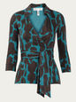 DIANE VON FURSTENBERG TOPS BLUE 6US