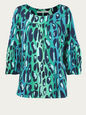 DIANE VON FURSTENBERG TOPS GREEN 10 US