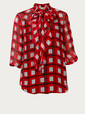 diane von furstenberg tops red