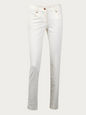 DIANE VON FURSTENBERG TROUSERS CREAM 4 US