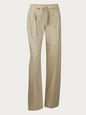 DIANE VON FURSTENBERG TROUSERS CREAM 8 US