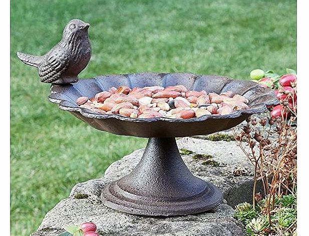 Cast Iron Wall Bird Feeder