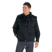 Dickies Makita Mens Bodywarmer Black Medium