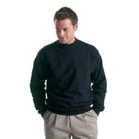 Dickies Mens Crew Neck Sweat Shirt Black Medium