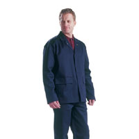 Dickies Mens Fire Cadet Jacket Navy Blue Medium
