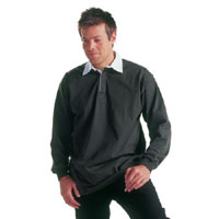 Dickies Mens Rugby Shirt Sherwood Green Medium