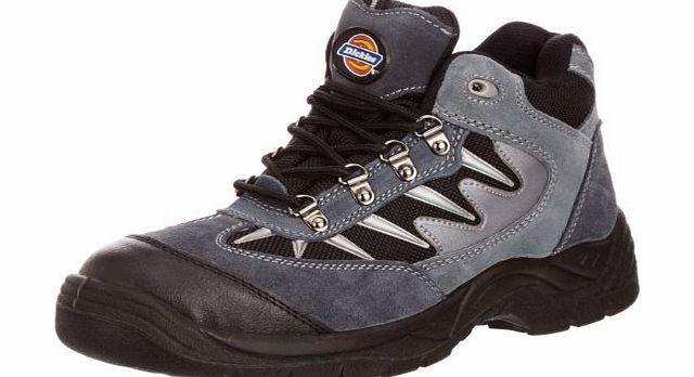 Dickies Mens Storm S1-P Safety Trainers FA23385A Grey/Black 12 UK, 47 EU Regular