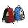 BACPAC RAIN BLUE BACKPACK N7048P