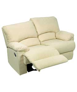 Regular Fabric Recliner Sofa - Natural