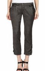 Pochit-C dark silver trousers