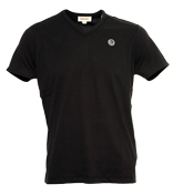 Black V-Neck T-Shirt