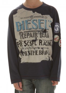 Diesel Long Sleeved Repair Team T-Shirt